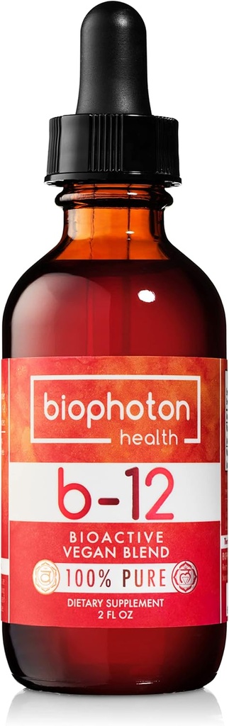 Liposomalna witamina B12 Liquid Supplement - Bioactive Methyl Blend - Vegan & Non GMO - Organic Glycerin & Sugar Free (2 Fl Oz)