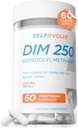 DMM suplementari 250 mg amb bioo BioPerine, Saldo d' Esttrogen i balanç de Dones i homes, Menopausa suplementaris per a Dones, suport antioxidant, Vegan Capules, 60 Ct, 2 de mes