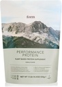 Form Performance Protein - Vegan Protein Powder - BCAA 및 Digestive Enzymes와 함께 서빙 당 식물 기반 단백질 30g. 완벽한 포스트 운동. 그냥 물에 좋은 맛! (바닐라)
