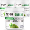 (3개의 팩) Testo 녹색 분말 - Testo 녹색, TestoGreens 분말, TestoGreens, TestoGreens 진보된 공식, Testo Greens 모든 자연적인 공식, TestoGreens 분말 검토, 3 달 동안 90의 서빙