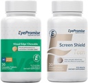EyePromise Vizual Edge Chew Performance Eye Vitamin Shield Teen Chewable Eye Vitamin