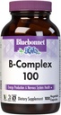 Bluebonnet Nutrition B complex, Spectrum complet, B6, B12, Biotin, Corte, Vegan, Vegetarian, Guten, Soy i Milk Lliure, Kosher, 100