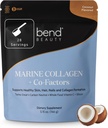 Bend Beauty Marine Collagen + Co-Factors ← Coconut Flavored Collagen Powder ← Hidrolyzed Collagen Suplemento  Fish Collagen Peptides + Silicon + Vitamina C ← Soportes Saludable Skin, Hair and Nails