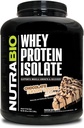 NutraBio 100% Whey Protein Isolate Protein Powder, 25g Protein with Complete Amino Acid Profile, Non-GMO, Soy & Gluten Free, Low Carb, Low Calorie Whey Protein Powder, Chocolate Peanut Butter, 5 Lbs