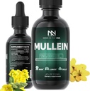 Mullein Drops for Lungs - Lung Cleanse &amp; Detox - Mullein Leaf Extract for Lungs - Lung Detox for Smokers - Bronchial and Immune Support - Mullein Leaf Drops 4 Fl Oz