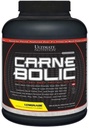 Ultimate Nutrition Carnebolic Hydrolized Beef Protien Isolate Powder-Paleo a Keto Friendly-Zero Carbs, Zero Sugar or Soy, Gluten and Lactore Free, Lemonade, 60 Servings