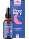JoySpring SleepBerry Liquid Melatonin und Genius Tropfen Smartberry Vanilla für Kinder