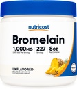Nutricost Bromelain Powder 8 OZ - Non- GMO, vegetar, Gluten Free