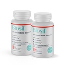 Biosil Advanced Bone Support - 60 Capsules, Pack of 2 - Supports Bone Density, Flexibility & Collagen Formation with Patented ch-OSA Complex, Inositol, MK7 & Vitamin B12-60-Day Supply
