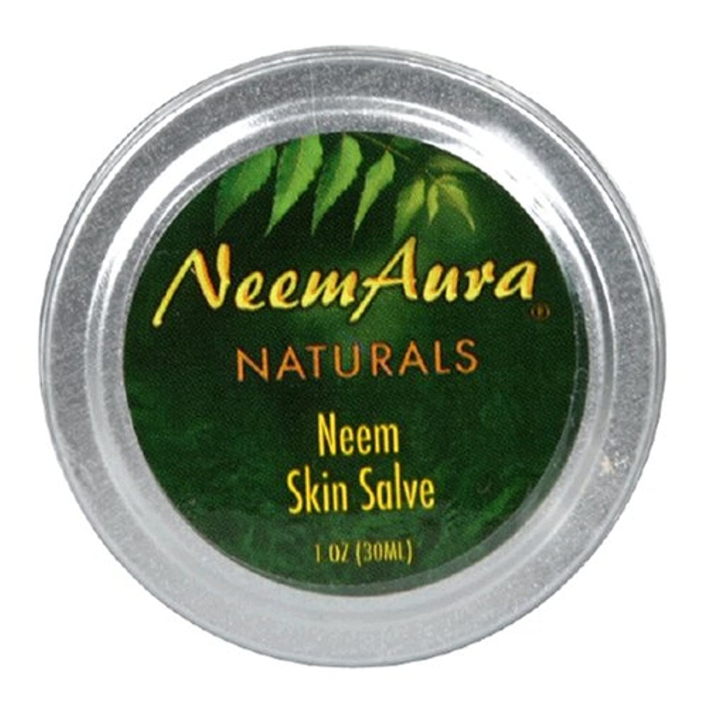 Neemaura Naturals Neem Skin Salve, 1 oz (30 ml) (opakowanie po 4)
