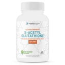 TerraForm Nutrition Extra Strength S-Acetyl Glutathione 300mg – 60 Acid-Resistant Capsules - Premium Glutathione Supplement - Highly Bioavailable & Stable Form SAG Supplement – Made in USA