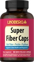 Lindberg Super Fiber Supplement | 180 капсул | Овес, Пектин и Псиллий | Без ГМО и глютена