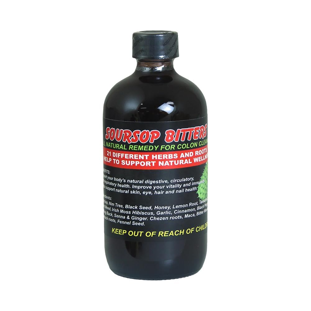Bitters xenérico -8oz - Apoio inmune - Soursop amargo natural con extractos botánicos