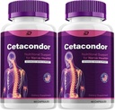 Cetacondor Health & Brain Support - Cetacondor Advanced Nootropic Formula All-Natural Focus Supplement Support Reviews (2 Paket - 120 Kapsül)