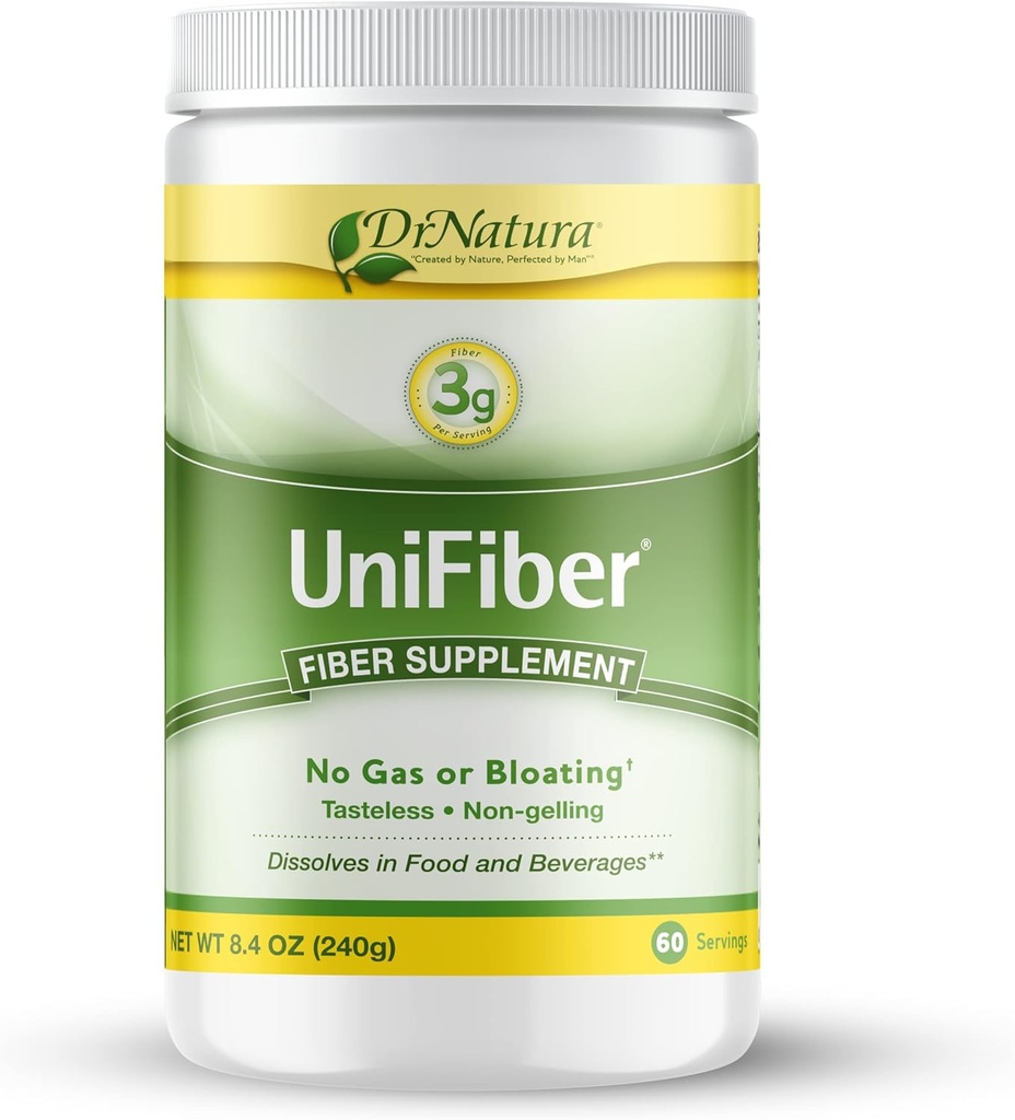 Dr. Natura® Unifiber, Supplément de fibre naturelle, 8.4-Ounce