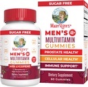 MaryRuth Organics Multivitamiin meestele 40+ | Suhkruvaba | Vegan Meeste vitamiinid | Immuunsüsteemi toetamine Igapäevane meeste multivitamiin | Gummy vitamiinid meestele | 60 Count