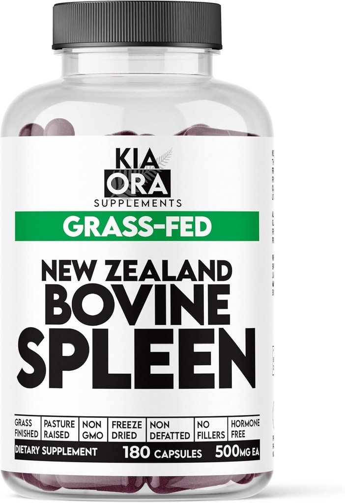 Grass Fed Bovine Spleen συμπλήρωμα 