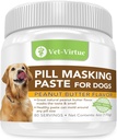 Pill Masking Paste suņiem, zemesriekstu sviests Flavor - Perfect Pet Medicine Ārstējas, lai paslēptu tabletes, Medikamenti un kapsulas, ar dabas sastāvdaļas un iepakoti ar flavor suņiem Mīlestība