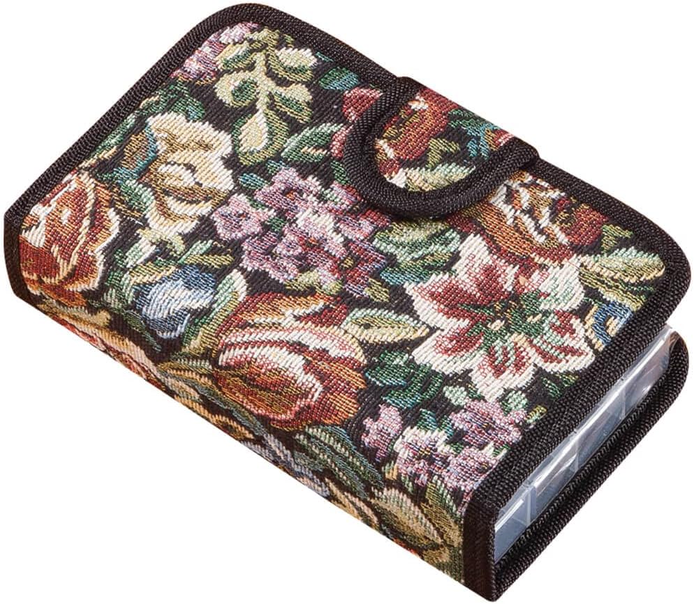 Easy Comforts 14 Day Pill Holder, Travel Case Reminder Pudełko z odpinanymi zespołami, Tapestry