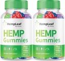 (2 pakkaus) Hamppu Leaf Gummies - Virallinen Formula - Hamppu Leaf Gummies Hamppuuute, Advanced Strength Zen Performance Hamp Blend, Zen Boost Hemp Gummies Maximum Strength, Zen Gummies (120 Gummie)