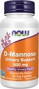 NOW maisto papildai, D- Mannose 500 mg, Ne GMO Projektas patikrintas, Sveikas Šlapimo Tract *, 60 Veg kapsulės
