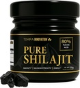 Autentàtic Himàlaia, Shilajit Resin, Chilajil para Hombre 100 original, 100% pura puntuació d'or Shlajit, amb 85+ Trace Mines i un 80% d'àcid Fulvic, per a homes i Dones 30g 50 Serving