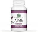 草药 Alfalfa (Medicago Sativa L, Alpalpa) Capsules 90 蔬菜 Capgules (340 mg) 健康消化草药补充剂(包1)