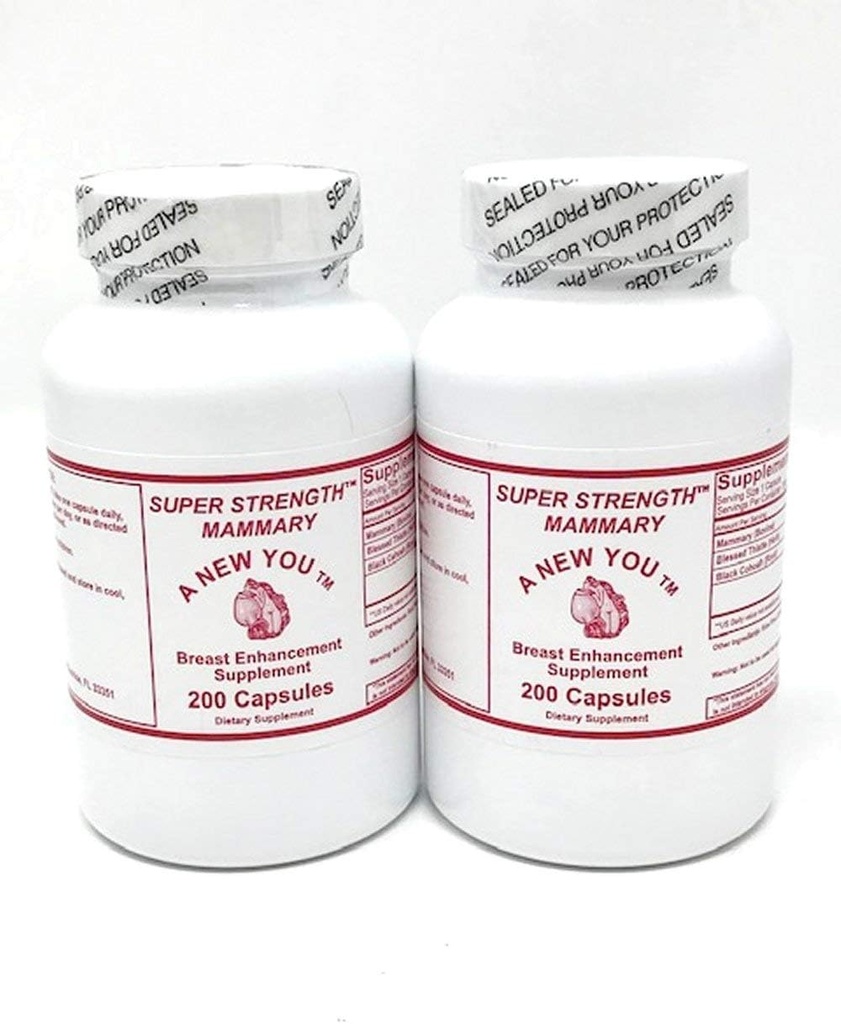 Super Strength Mammary Capsules For Crossdressing Hombres Y Trans-Mujeres 400 cápsulas