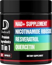 11in1 Suplement NAD z Nikotynamidem Riboside, Quercetin, Resveratrol i 8 Więcej - 2 Miesiąc Dostawy