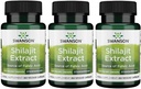 Swanson Shilajit Extract - Suplemento de ervas que promove o apoio ao crescimento celular - Fórmula natural para o bem-estar geral - (400 Milligrams 60 Veg Cápsulas) 3 Pack