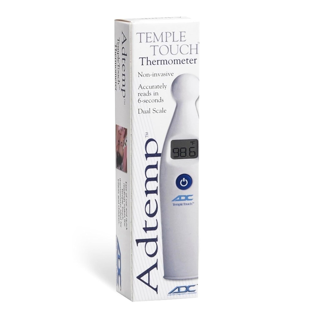 Adtemp 427 Temporal Contact Thermometer LCD Display 427 1 Each