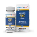 Superior Source Advanced Zinc 25 mg - Includes Vitamin D3 5,000 IU - Premium Immune Support Supplement for Men & Women - Non-GMO & Gluten-Free - 60 MicroLingual Dissolvable Tablets