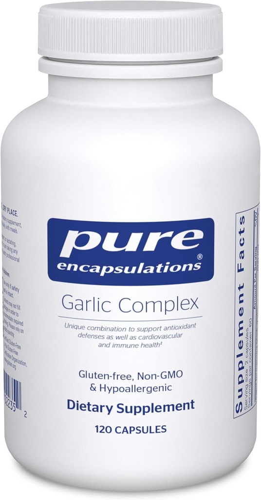 Executive Eves Garlic complex suplementari per donar suport a les defensa antioxides, Salut Imune, i el sistema vascular * 120 Capules