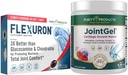 Super Productions Flexuron Commed + Commet Gel Flexuron (Krial Viar Vyurology, Astaxanthin) - Commet Gail Barry Cry Cry Cry (Bioactive Collegen Peptes + MSM)