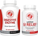 Silver Fern Brand - Goi eta Behe GI Digestio Laguntza Kit - GI Relief and Digestive Enzymes Bundle