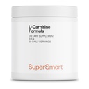Supersmart - L-Carnitine Formula - with Acetyl & Tartrate - Amino Acids | Non-GMO & Gluten Free - 105 g