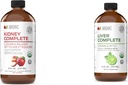 Complete Natural Products Kidney Complete (8oz) & Liver Complete (8oz) Bundle