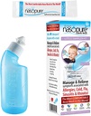 Nasopure Nasal Wash, 小样机 Kit, “Nicer Neti Pot”, Sinus Wash Kit, 舒适的鼻水瓶 4 Oz Bottle & 4 Salt Packets (每个3.75 Gr), 鼻水摄入, 冷,过敏,鼻水灌溉