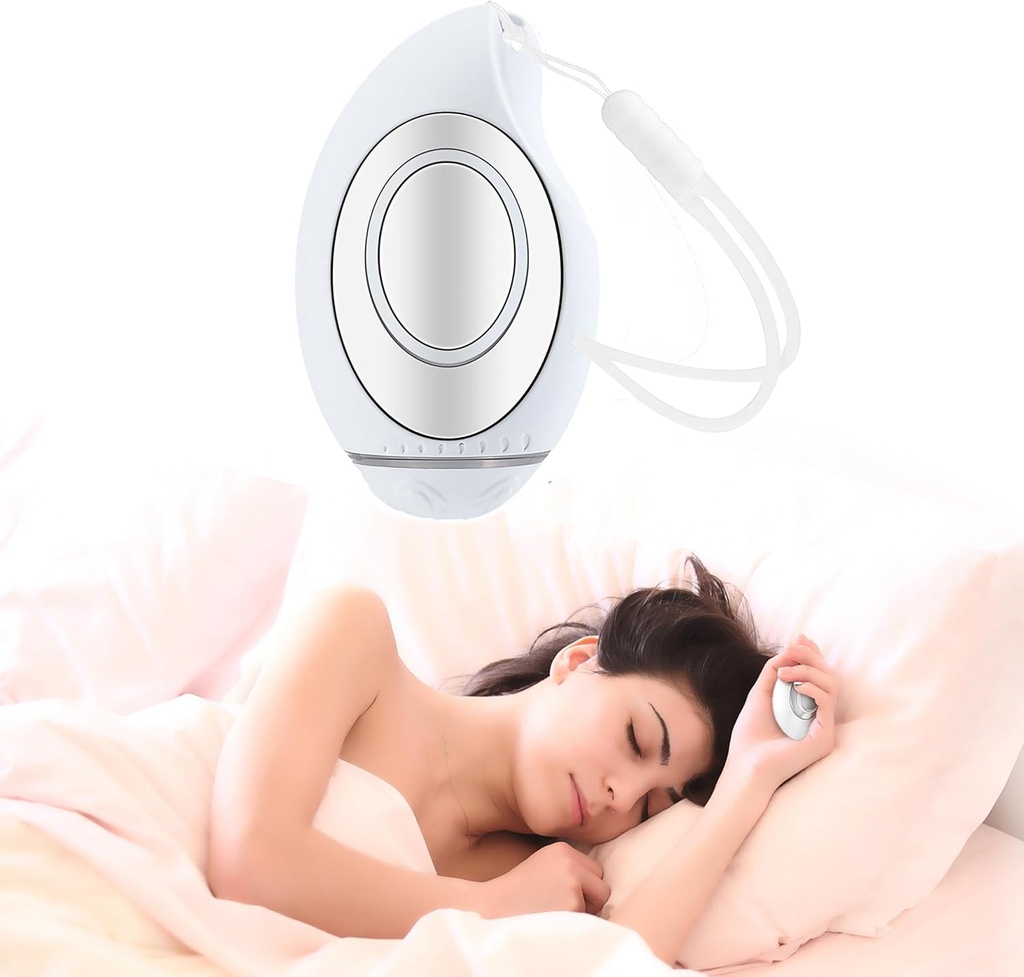 Natural Sleep Aid Device, Ręczne narzędzie do relaksacji w czasie nocnym z przenośnym designem dla fizycznego i mentalnego Wellness - Naukowo Backed Deep Sleep Solution