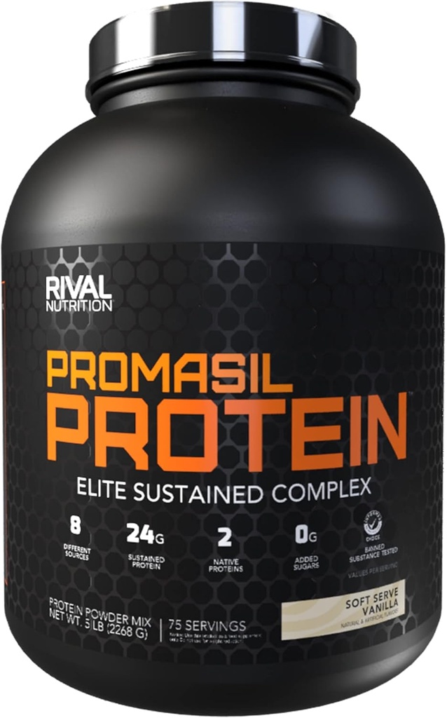 La menor Nutrició promatil Protein, suau Serve Vanilla, 5lbs.