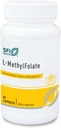 Klaire Labs SFI Health L-Methylfolate - 1000 mcg Folate Highly Bioavailable, Hypoallergenic 1000 Micrograms (1 Milligram) Metafolin L-5-MTHF (60 kapsulak)