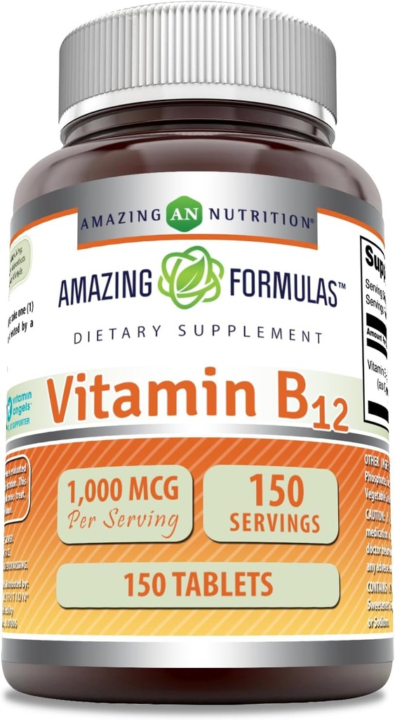Verbazingwekkende formules Vitamine B12 Supplement 