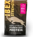 Schlacher & Söhne Styrian Pumpkin Seed Protein Powder: % 100 Pure, Plant Protein, Non GMO, Gluten Free, Vegan, No Additives, Boost-en immunitate-sistema, digestioa hobetzen du, Austrian egina 17.6 OZ