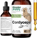 Forever Puppy Cordyceps Mushroom Extract for Dogs - Liquid Energy Support Supplement w/Cordyceps Sinensis для Kidney Cleanse - Грибні краплі для собак Canine Kidney Health Support - 4 oz
