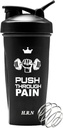 H.R.N 28 OZ Protein Shaker Lahvička pro proteinové směsi s drátěnou whisky, Shaker Lahvička pro Pre & Post cvičení, Shaker Cup pro cvičení