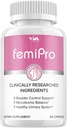 (1 pakkaus) Femi Pro Probiootit - FemiPro Advanced Formula virtsarakon ohjaus tuki, Microbiome Balance, Terve virtsajärjestelmä, 60 kapselia