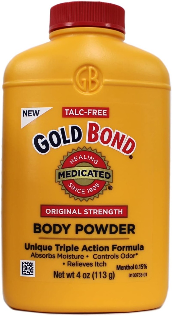 CHATTEM LABS Gold Bond Med Pwdr Размер 4щ Златен Бонд Лекарства прах 4oz