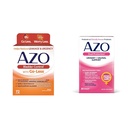 AZO Bladder Control with Go-Less Daily Supplement | Helps Reduce Occasional Urgency & Dual Protection | Urinary + Vaginal Support*| Prebiotic Plus Clinically Proven Women's Probiotic