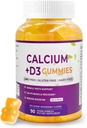 Kalcija magnija cinka papildinājums Gumijas D3-90 tabletes pudelē (Calcium 500mg - Magnijs 200mg - Cinka 10mg - Plus vitamīns - uz 2 tabletēm) Vegan Berry Flavor