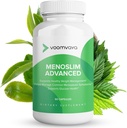 VoomVaya MenoSlim Perda de Peso Avançada Menopausa para Mulheres - Menopausa & Perimenopausa Suplementos para Mulheres - Estrogênio Suplemento & Relívio Menopausa para Flashes Quentes, Bloating, Energia - 60 Cápsulas